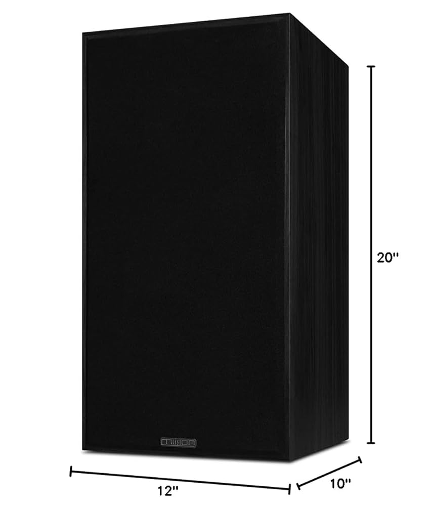 Amazon.com: MISSION 700 2-Way Vented-Box Standmount Speakers